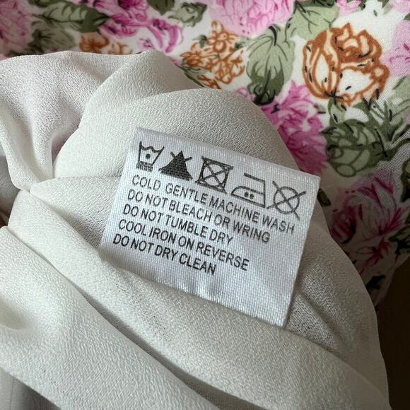 Princess Polly Emily Pink Floral Maxi Dress Size US 2 - Picture 5 of 6